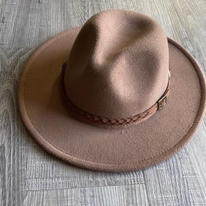 NWOT Girls Brown Hat